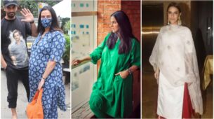 In Pics: 3 Comfy Cool Kurtas To Steal From Neha Dhupia’s Wardrobe