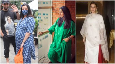 In Pics: 3 Comfy Cool Kurtas To Steal From Neha Dhupia’s Wardrobe