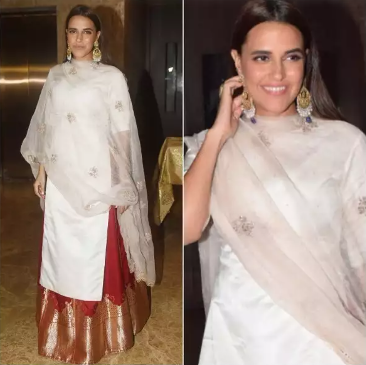 In Pics: 3 Comfy Cool Kurtas To Steal From Neha Dhupia’s Wardrobe - 2