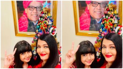 In Pics: Aishwarya Rai Bachchan celebrates Christmas with her late father