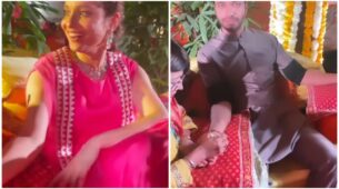 In pics: Ankita Lokhande’s Mehendi Ceremony gives goals, Vicky Jain gets inked too