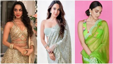 In Pics: Style Your Saree Looks With These Modern Blouse Styles With Kiara Advani