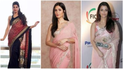 Jacqueline Fernandez, Katrina Kaif and Aishwarya Rai are Manish Malhotra’s favourite damsels in ensemble sarees, see swanky collection