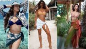 Janhvi Kapoor, Disha Patani and Krishna Shroff raise the heat in beach wrap outfits, are you sweating?