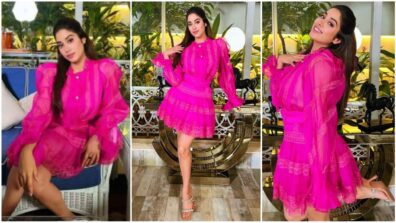 Janhvi Kapoor Looks Like A Princess In Pink And We Are Simply Loving It: See Pics