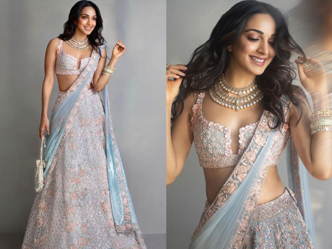 Janhvi Kapoor To Karisma Kapoor: Divas In Pastel Glittery Outfits - 1