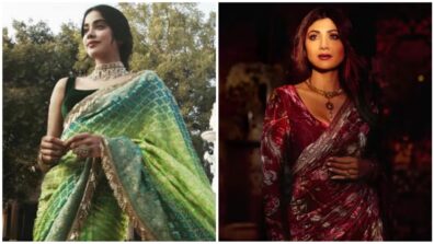 Janhvi Kapoor To Shilpa Shetty: Hotties In Velvet Ethnics