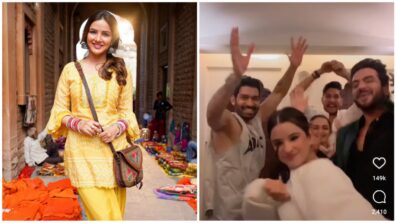 Jasmin Bhasin goes traditional and desi, Aly Goni says ‘Lawandiya london se laayenge’