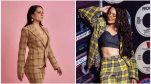 Kangana Ranaut To Sonakshi Sinha: Hotties In Checkered Pantsuits