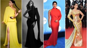 Kareena Kapoor Khan, Deepika Padukone, Priyanka Chopra and Aishwarya Rai Bachchan turn up the glam factor in one-shoulder gown