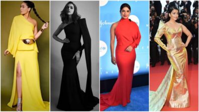 Kareena Kapoor Khan, Deepika Padukone, Priyanka Chopra and Aishwarya Rai Bachchan turn up the glam factor in one-shoulder gown