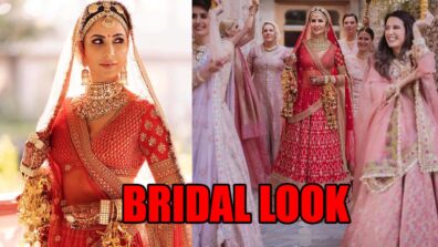 Katrina Kaif shares bridal look in Sabyasachi lehenga, fans can’t stop drooling