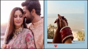 Romance Galore: Katrina Kaif shares first pic with Vicky Kaushal after shifting to new Juhu home, couple hold hands to display love
