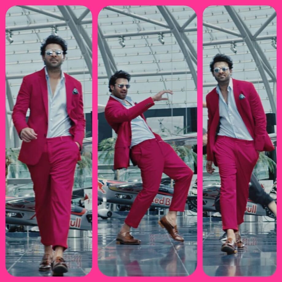 Keep Away The Boring Looking Suits: Suit It Up In Pink Like Prabhas - 0