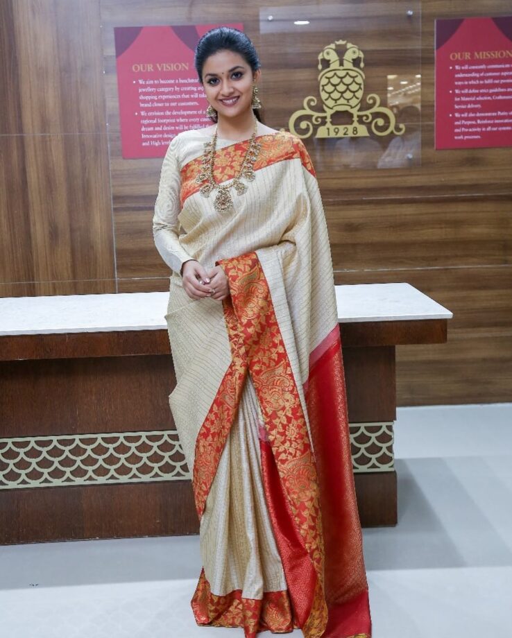 PICS: Over The Top Ethnic Looks Of Keerthy Suresh That Have Always Blown Our Minds - 6