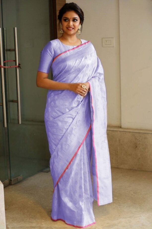 Keerthy Suresh Rocks The Aesthetic Saree Look Everytime: She Deserves 10/10, Yay/Nay? - 1