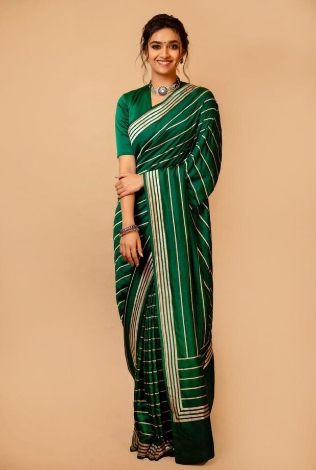 Keerthy Suresh Rocks The Aesthetic Saree Look Everytime: She Deserves 10/10, Yay/Nay? - 2