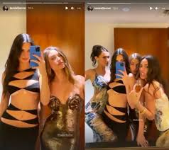 Kendall Jenner Sports Revealing Black Dress In BFF Lauren Perez’s Wedding, Take a look - 1