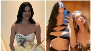 Kendall Jenner Sports Revealing Black Dress In BFF Lauren Perez’s Wedding, Take a look