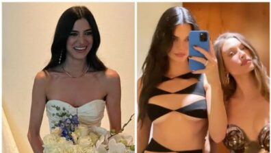 Kendall Jenner Sports Revealing Black Dress In BFF Lauren Perez’s Wedding, Take a look