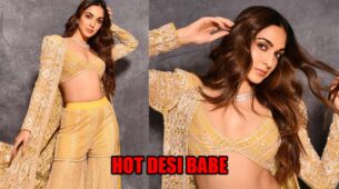 Kiara Advani turns a hot desi babe, charms fans with her yellow sharara outfit