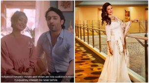 KKK 11 fame Sana Makbul’s ‘love moment’ with Shaheer Sheikh goes viral, Divyanka Tripathi says, ‘sharara sharara’