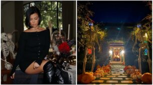 Kourtney Kardashian Recreates Her Home Into Halloween House: See Pics