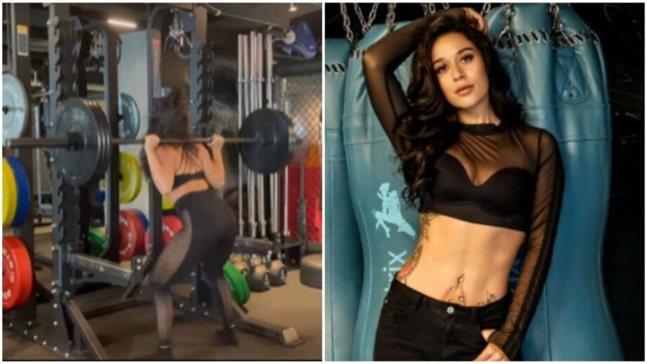 Krishna Shroff Proves To Be Jugaad Girl As She Fixes ‘No Squat Rack Issue With Ease: See Here - 1