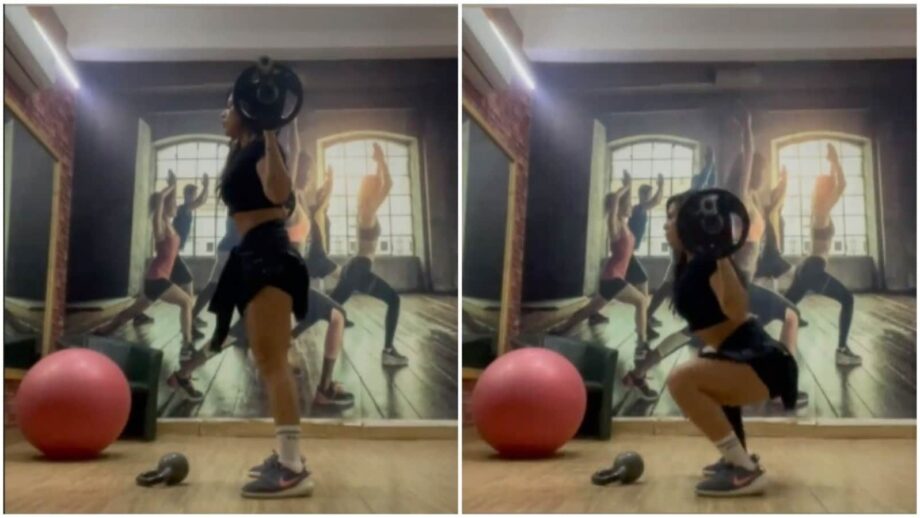 Krishna Shroff Proves To Be Jugaad Girl As She Fixes ‘No Squat Rack Issue With Ease: See Here - 0