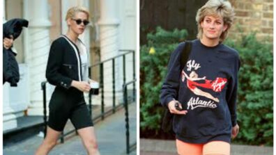 Kristen Stewart Goes Princess Diana Way As She Stuns In Biker Shorts & Blazer