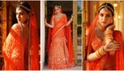 Kriti Sanon Is All Beauty Bride Goal As She Aces In Seema Gujral’s Orange Lehenga