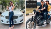 Lifestyle Goals: Jannat Zubair Rahmani twins with swanky Jaguar, celebrates big millions with Siddharth Nigam