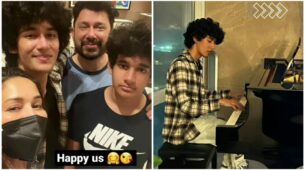 Madhuri Dixit reunites with her son, gets emotional as she shares happy family moment