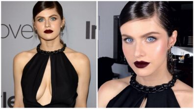 Purple Lipstick Or Brown Lipstick: Which Lip Shade Of Alexandra Daddario Is Your Choice?