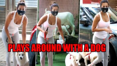 Malaika Arora Plays Around With A Dog: Check The Viral Video