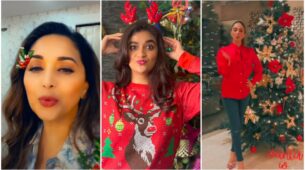 Merry Christmas: Bollywood Divas Madhuri Dixit, Keerthy Suresh and Kiara Advani wish fans