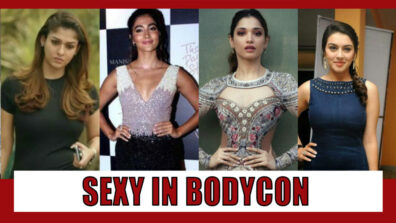 Nayanthara, Tamannaah Bhatia, Hansika Motwani, Pooja Hegde: Attractive diva in bodycon dresses?