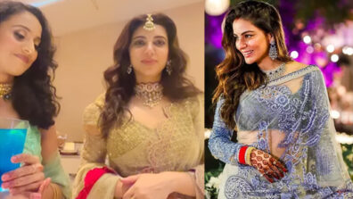 Neha Adhvik Mahajan shares a goofy video from Shraddha Arya’s wedding ceremony, latter says ‘kam*** tu Meri shaadi me aake ye kar rahi thi”