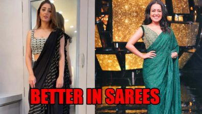 Neha Kakkar Or Dhvani Bhanushali: Who Looks Better In Sarees?