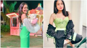 Neon Are The New Black: Neha Kakkar Flaunting The Neons With Style, Take Cues