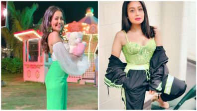 Neon Are The New Black: Neha Kakkar Flaunting The Neons With Style, Take Cues