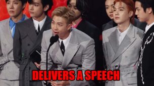 Netizens Flattened As BTS Suga Delivers A Speech At AMA: Check Out