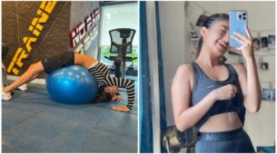 Nia Sharma and Anushka Sen sweat it out in new workout posts, get ready to feel inspired