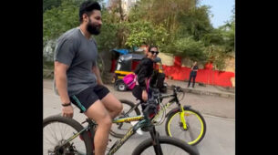 Nia Sharma and Shalin Bhanot enjoy romantic cycle ride together, what’s cooking?