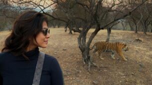 OMG: Malavika Mohanan does a dangerous, life-threatening adventure with a scary tiger, video goes viral