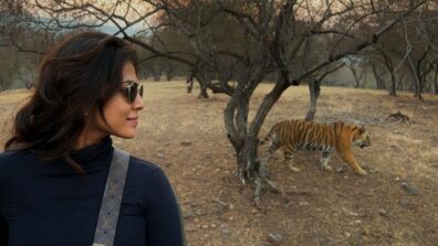 OMG: Malavika Mohanan does a dangerous, life-threatening adventure with a scary tiger, video goes viral