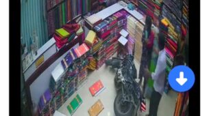 OMG! Speeding Motorcycle Crashes Into Shop In Telangana, See What Happened Next?