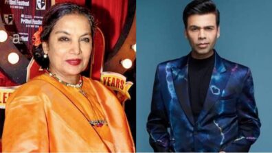 Shabana Azmi Loses 10 Kilos For Karan Johar