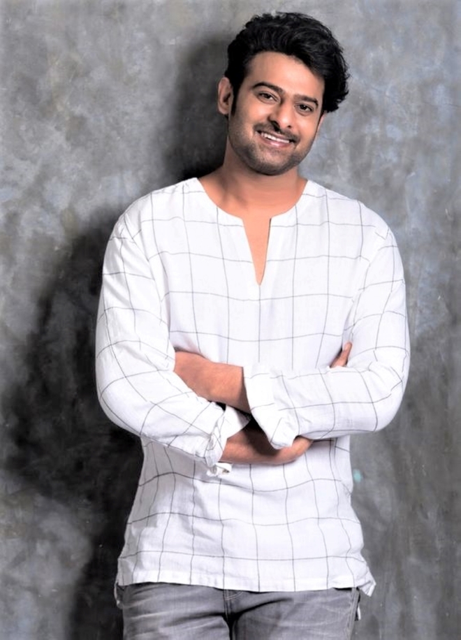 Oozing Swag in White t-shirt vs Stunning in the black full-sleeved t-shirt: Which swag look of Prabhas appeals you the most? - 1