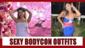 Palak Tiwari and her attractive looks in bodycon dresses